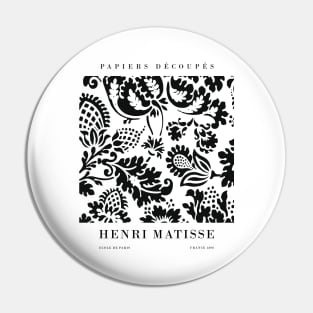 Henri Matisse Papiers Découpés, Ecole De Paris, Exhibition Wall Art Pin