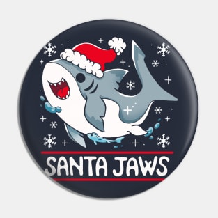 Santa Jaws Pin