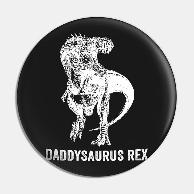 DaddySaurus Rex Pin by captainmood