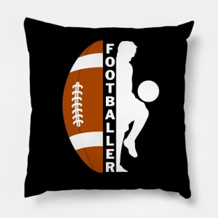 Footballer Pillow