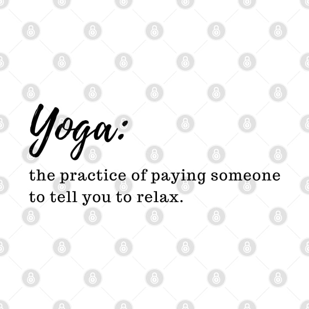 yoga lover by Patterns-Hub