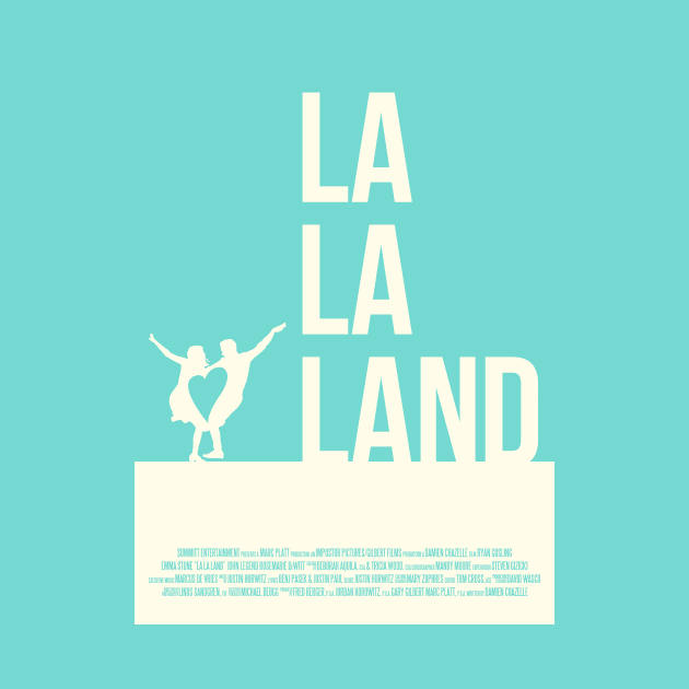 La La Land Movie Poster by Paskwaleeno