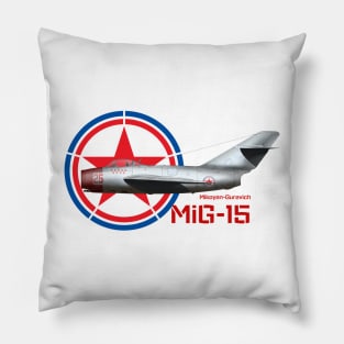 Mikoyen-Gurevich MiG-15 (North Korea) Pillow