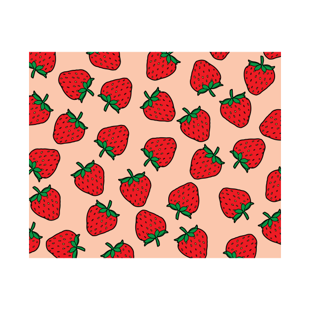 Strawberry pattern by Cathalo