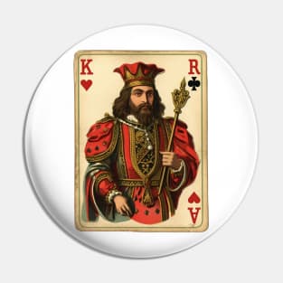 Playing With the King of Hearts! Pin