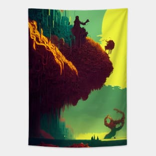 Secluded Paradise Tapestry