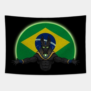 Anubis Brazil Tapestry