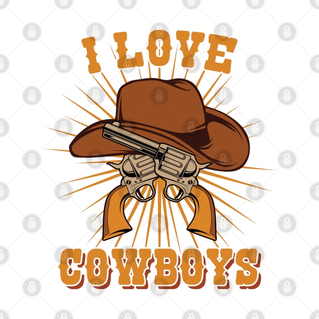 I Love Cowboys v6 by Emma