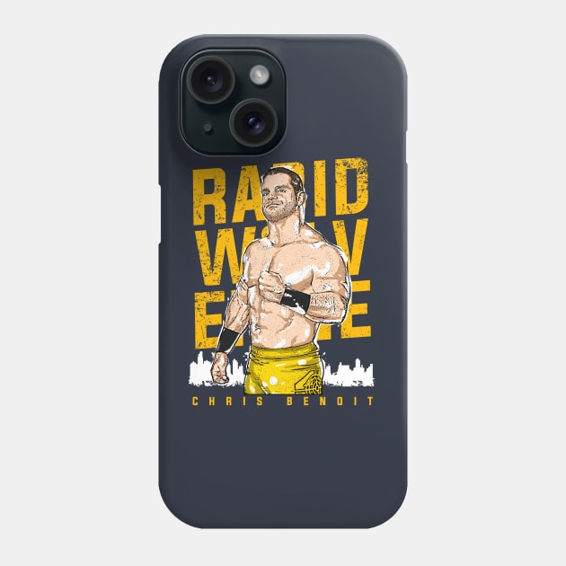 Chris Benoit Phone Case by lockdownmnl09