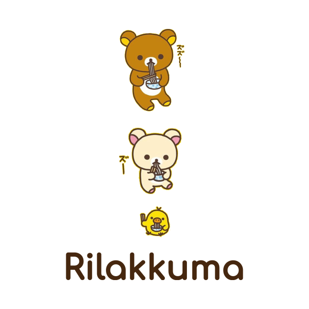 Rilakkuma and friends by cutie_eyes