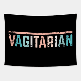 Vagitarian Vintage v4 Tapestry