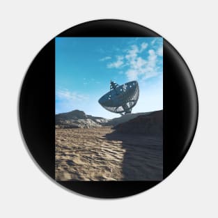 Desert Satellite Pin