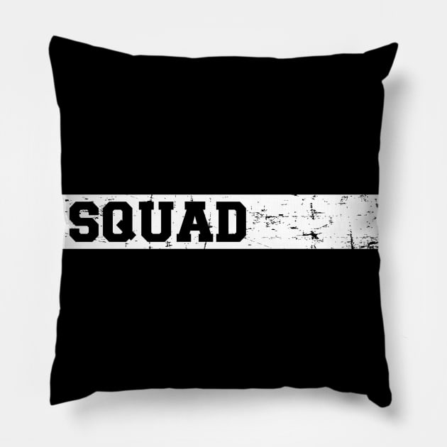 Squad Pillow by Designzz