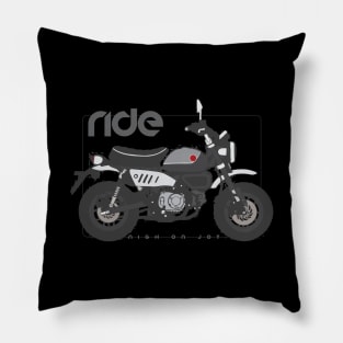 Ride mini black Pillow