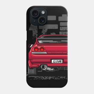 Monster Skyline GTR R33 (Candy Red) Phone Case