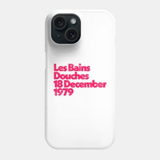 Les Bains Douches Phone Case