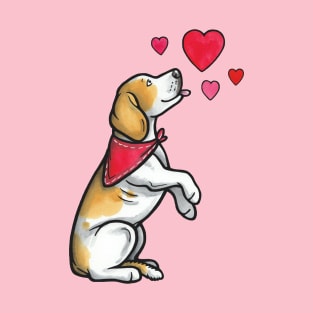 Beagle love T-Shirt