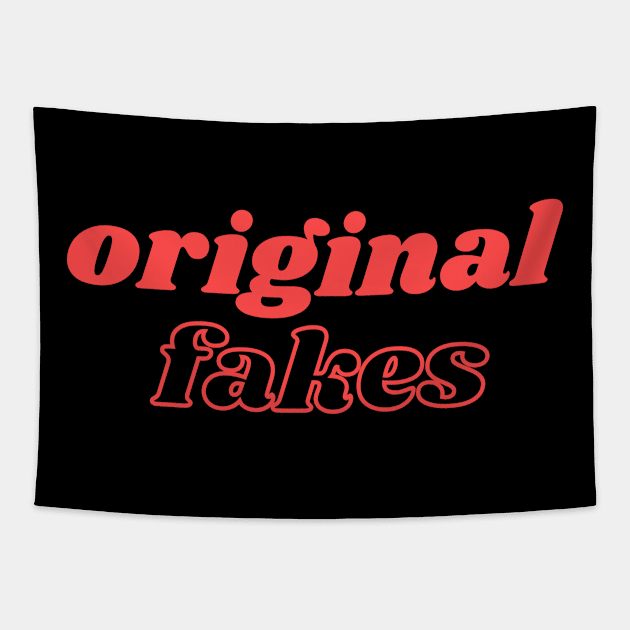 Original Fakes Tapestry by Rev Store