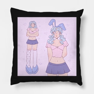 Bunny Girl Pillow