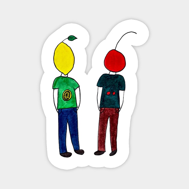 Fruit Friends Magnet by natees33