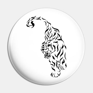 Tiger Art Pin