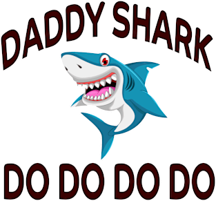 shark daddy new style unisex Magnet