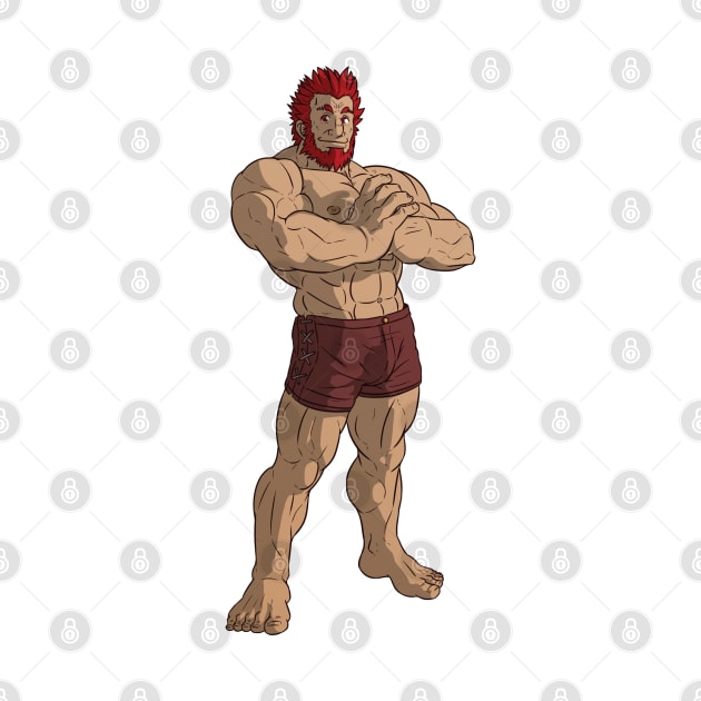 Iskandar, King of Bara by leomon32