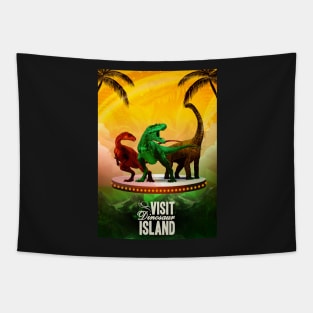 Dinosaur Island  Board Game Graphic - Tabletop Gaming Tapestry