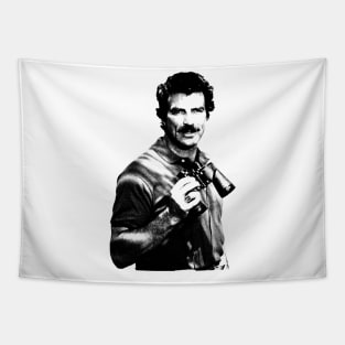 Tom Selleck Retro 80s Tapestry