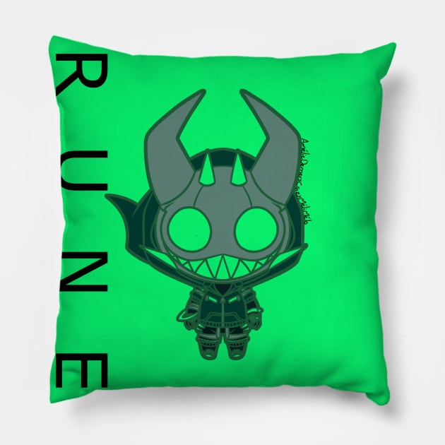 RUNE Pillow by CrazyMeliMelo