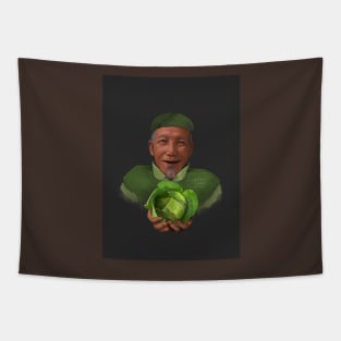 Cabbage man Tapestry