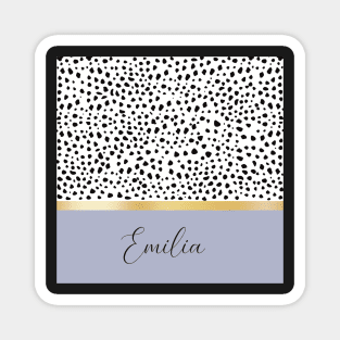 Emilia name custom gift Magnet