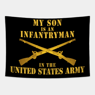 My Son is an Infantryman w IN Branch Tapestry