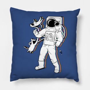 Intergalactic Cat Fancy Pillow