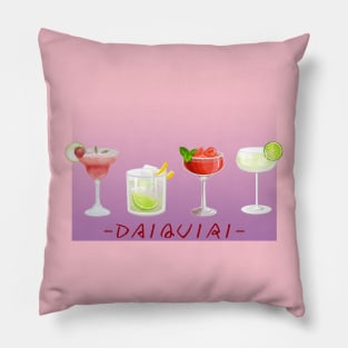 Daiquiri cocktail Pillow