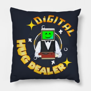 Digital Hug Dealer Pillow