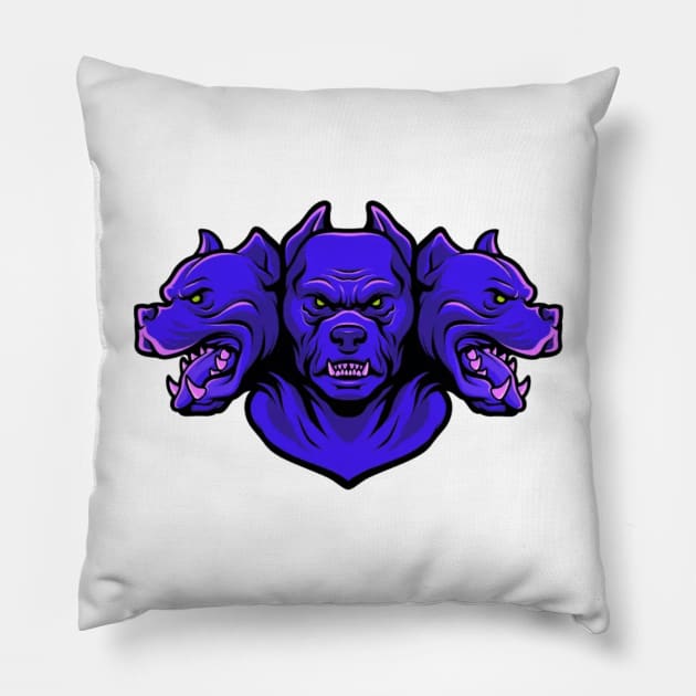 Cerberus Pillow by Jenex