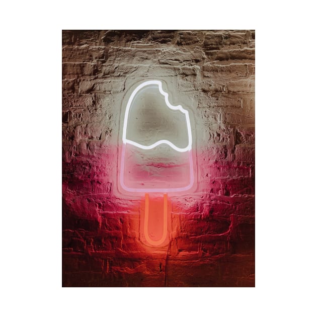 Iconic Neon Ice Lolly by Applecrunch