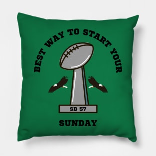 Super Bowl Shirt Pillow