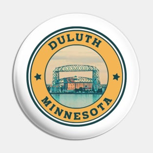 Duluth, Minnesota Decal Pin