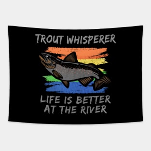 Catfish Fisherman Catfishing Tapestry