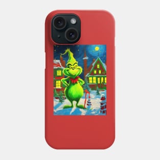 Grinchy Christmas Phone Case