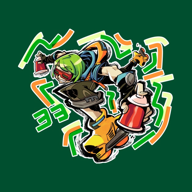 Jet Set Radio : Yoyo by Rafchu