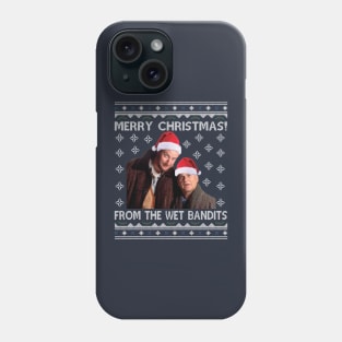 Merry Christmas From The Wet Bandits Home Alone Phone Case