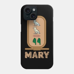 MARY-American names in hieroglyphic letters,  a Khartouch Phone Case