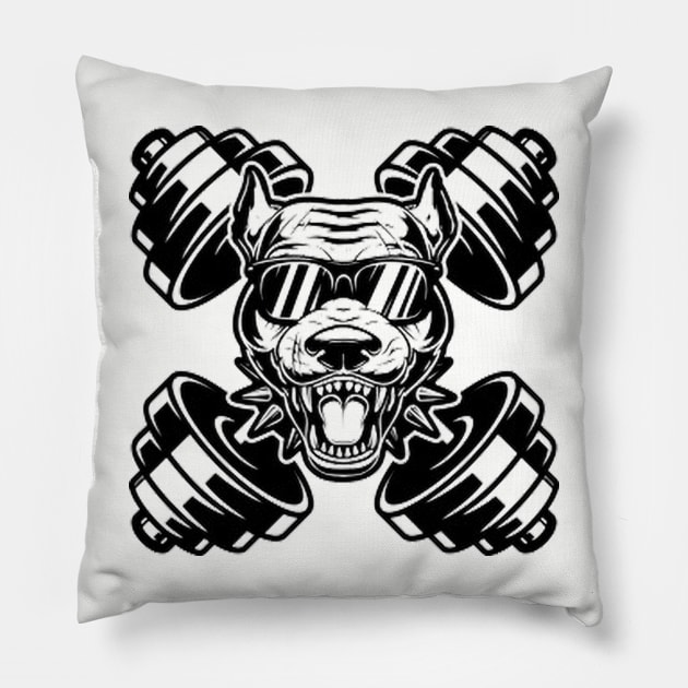 workout with style Pillow by The Enthousiaste