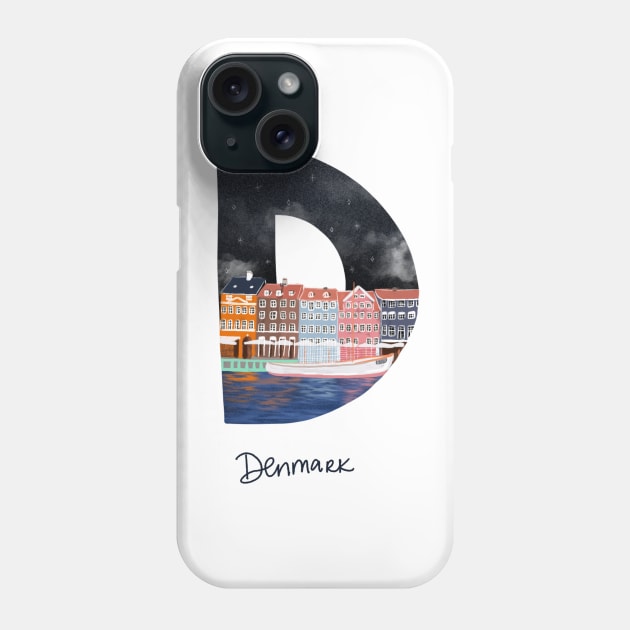 Bucket list destination - Denmark Phone Case by gabbadelgado