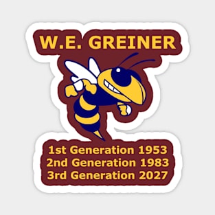 W.E. Greiner Three Generations Magnet