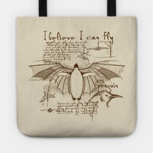 Da Vinci Penguin Tote