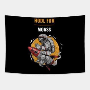 HODL For MOASS Until We Reach The Moon Tapestry